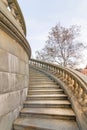 NYS Capitol building winding staircase entrance