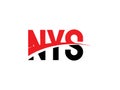 NYS Letter Initial Logo Design Vector Illustration