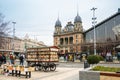 Nyugati Train Station in Budapest, Hungary Royalty Free Stock Photo