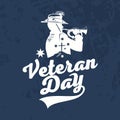 ÃÂnzac veterans day background with soldiers blowing trumpet