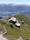 NÃÂ¶rdlinger HÃÂ¼tte, Karwendel mountains in Tyrol, Austria Royalty Free Stock Photo