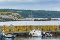 NÃÂ¸rresand harbour Gudhjem Denmark