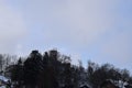 NÃÂ¼rburg, Germany - 12 29 2020: NÃÂ¼rburg, castle and village roofs