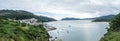 O Barqueiro panoramic view. Royalty Free Stock Photo