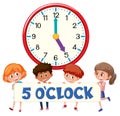 5 o`clock and students