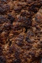 Beef cutlet texture close up as art Royalty Free Stock Photo