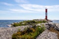O`Donnell Point light on a summer day Royalty Free Stock Photo