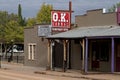 O.K. Corral Gunfight Site, Tombstone, Arizona Royalty Free Stock Photo