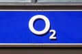 O2 mobile operator communication store brand telephone internet provider shop with logo in Stuttgart, Germany