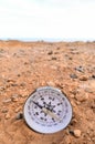 Orientation Concept Metal Compass Royalty Free Stock Photo