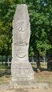 Pilgrimage memorial, Camino de Santiago, Spain Royalty Free Stock Photo