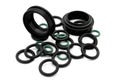 O-rings for mtb bikes Royalty Free Stock Photo