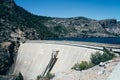 O `Shaughnessy Dam at Hetch Hetchy Reservoir Royalty Free Stock Photo