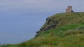 O'Brien's Tower, amazing view in Cliffs of Moher Royalty Free Stock Photo