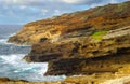 Oahu coastline Royalty Free Stock Photo