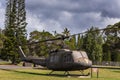 Huey Bell helicopter closeup at Wheeler Air Force Base, Oahu, Hawaii, USA