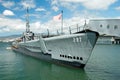 OAHU, HI - SEPTEMBER 20, 2011 - USS Bowfin submarine in Pearl Ha Royalty Free Stock Photo