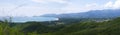 Oahu Lanikai Pillbox View of Waimanalo Royalty Free Stock Photo