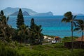 Oahu`s Windward Coast Royalty Free Stock Photo