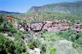 Oak Creek Canyon Bridge in Arizona Royalty Free Stock Photo