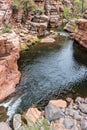 Oak Creek in Slide Rock State Park Royalty Free Stock Photo