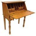 Oak Drop Lid Secretary Desk