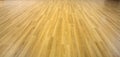 Oak flooring in perspective front view Royalty Free Stock Photo