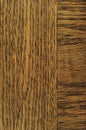 Oak grain veneer texture background, dark black brown natural vertical scratched textured pattern large detailed rugged wood macro Royalty Free Stock Photo