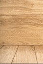 Oak hardwood flooring . Royalty Free Stock Photo