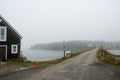 Oak Island in the Fog - Nova Scotia - Canada