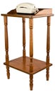 Oak Telephone Stand Table Furniture