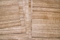 Oak veneer. Oak texture. Spliced oak veneer on the table in the workshop Royalty Free Stock Photo