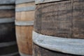 Oak Wine Barrel Royalty Free Stock Photo