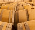 Oak Wine Barrels Royalty Free Stock Photo