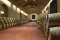 Oak Wine Vats, Maipo Valley, Chile Royalty Free Stock Photo