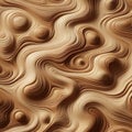 Oak wood grain texture with soft shadows and natural brown tones Royalty Free Stock Photo