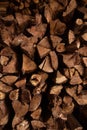 Oak wood texture for firewood