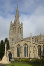 Oakham, United Kingdom. October 19, 2019 - All saints church in Oakham in the county of Rutland