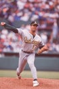 Ron Darling, Oakland Athletics Pitcher Royalty Free Stock Photo