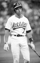 Oakland Athletics shortstop Walt Weiss