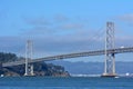Oakland Bay Bridge San Francisco - California Royalty Free Stock Photo