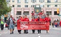 Participants in the first annual Lunar New Year Parade in Oakland