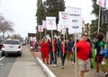 Teacher protest walkout, Oakland, CA