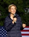 Elizabeth Warren Rally in Oakland, California Royalty Free Stock Photo