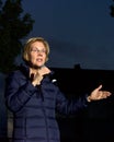 Elizabeth Warren Rally in Oakland, California Royalty Free Stock Photo