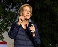 Elizabeth Warren Rally in Oakland, California Royalty Free Stock Photo