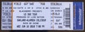 Ticket stub for U2 360 Tour at Oakland-Alameda Coliseum