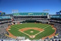 Oakland Coliseum Baseball Stadium Day Game