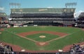 Oakland Coliseum A's Baseball Stadium Royalty Free Stock Photo
