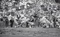 Oakland Raiders RB Hewritt Dixon #35 Royalty Free Stock Photo